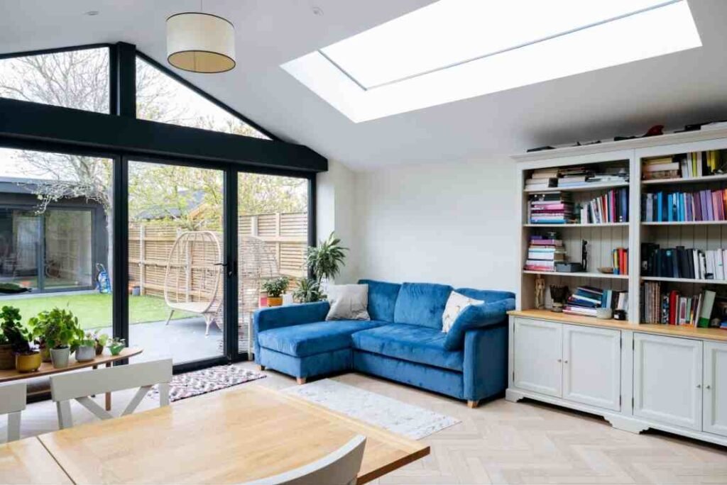 pitched roof kitchen extension